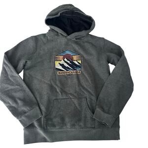 Lone Rock Clothing Banff Youth Hoodie - Gray, Large
